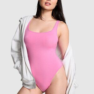 PINK Victoria's Secret Scoop Tank One Piece Swimsuit Pink XS NWT